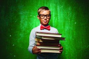 bow tie book kid background